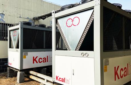 Aquaculture selects air energy heat pump, one mach